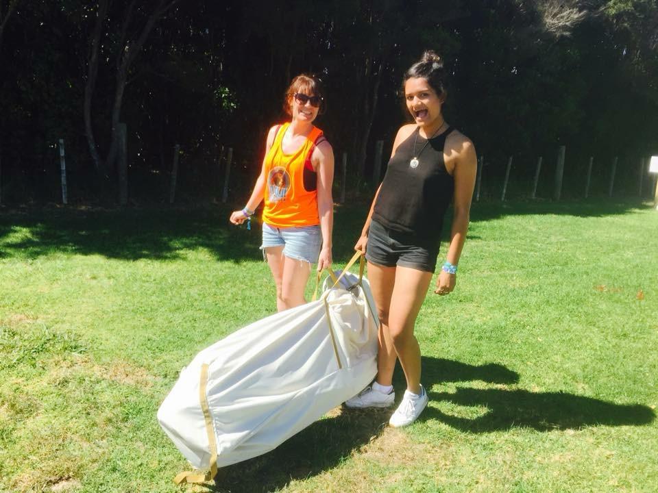 Bell Tent Banana Bag