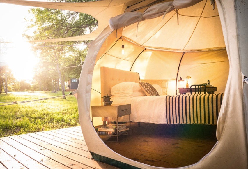 13ft Lotus Belle Hybrid Deluxe Tent