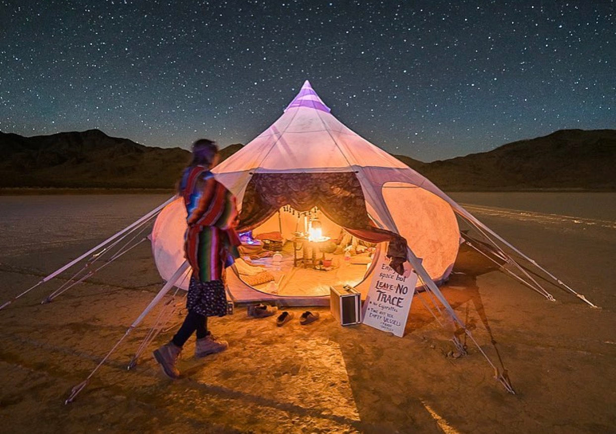 13ft Lotus Belle Hybrid Deluxe Tent