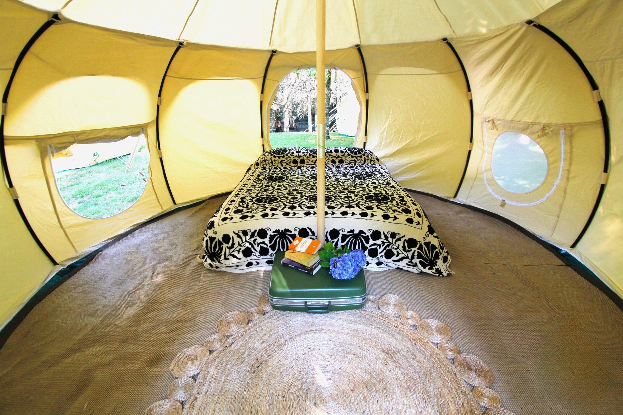 13ft Lotus Belle Hybrid Deluxe Tent