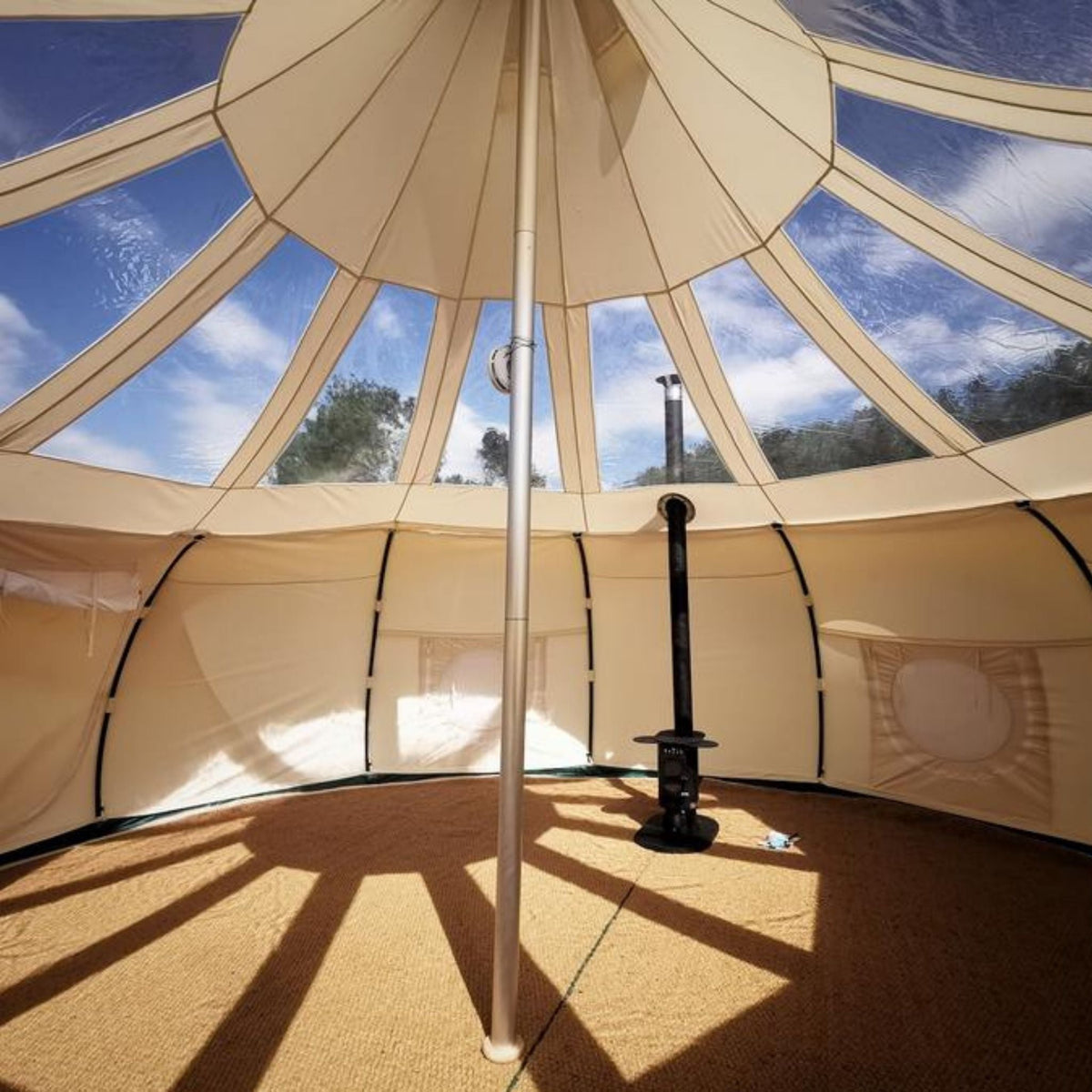20ft Lotus Belle Hybrid Deluxe Stargazer Tent