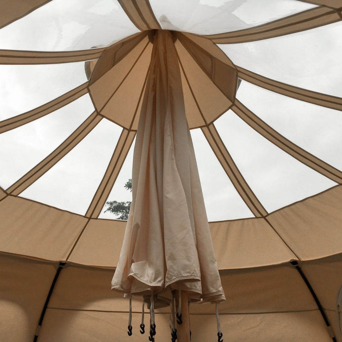 20ft Lotus Belle Hybrid Deluxe Stargazer Tent