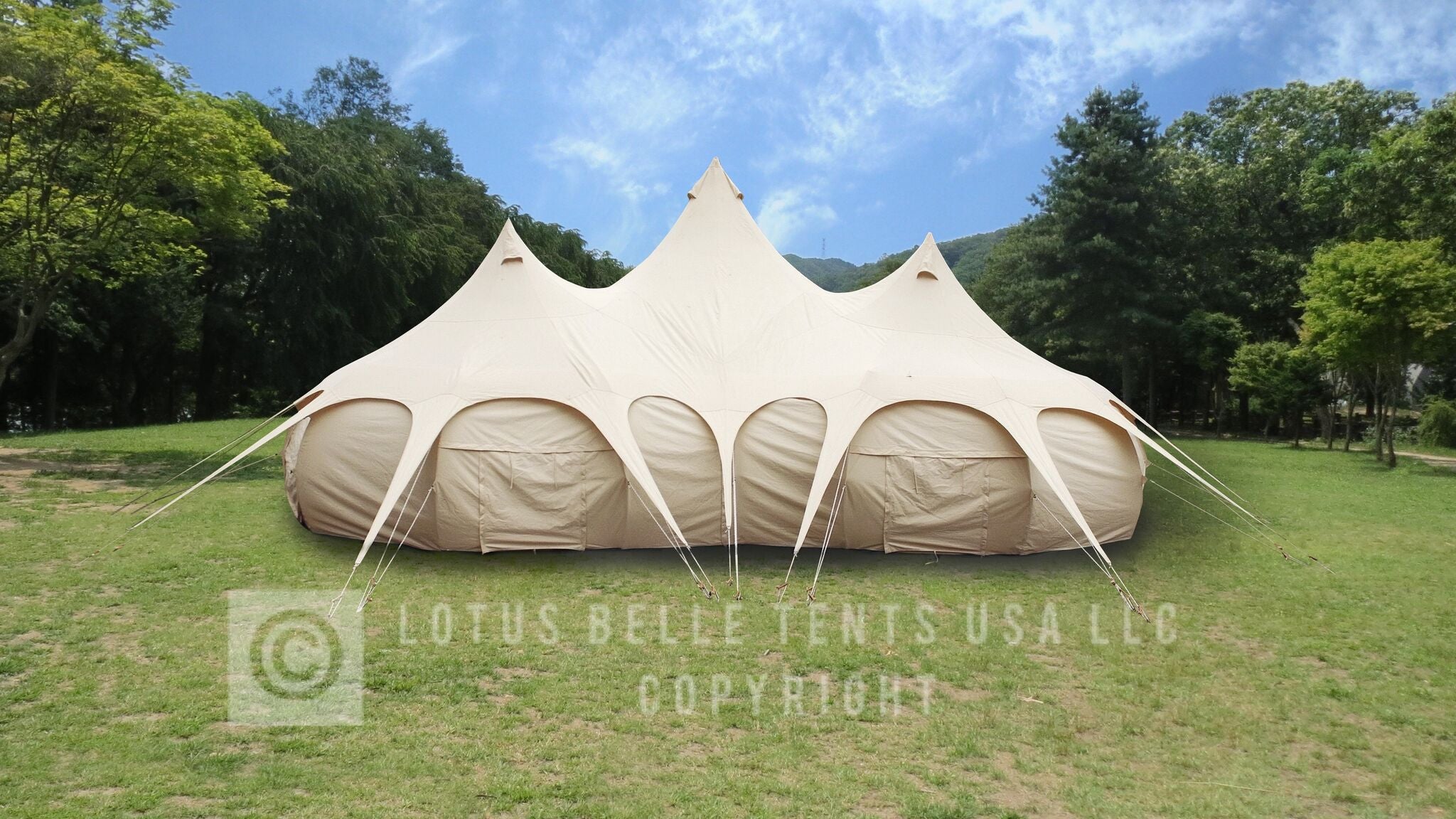 Lotus Mahal Event Tent