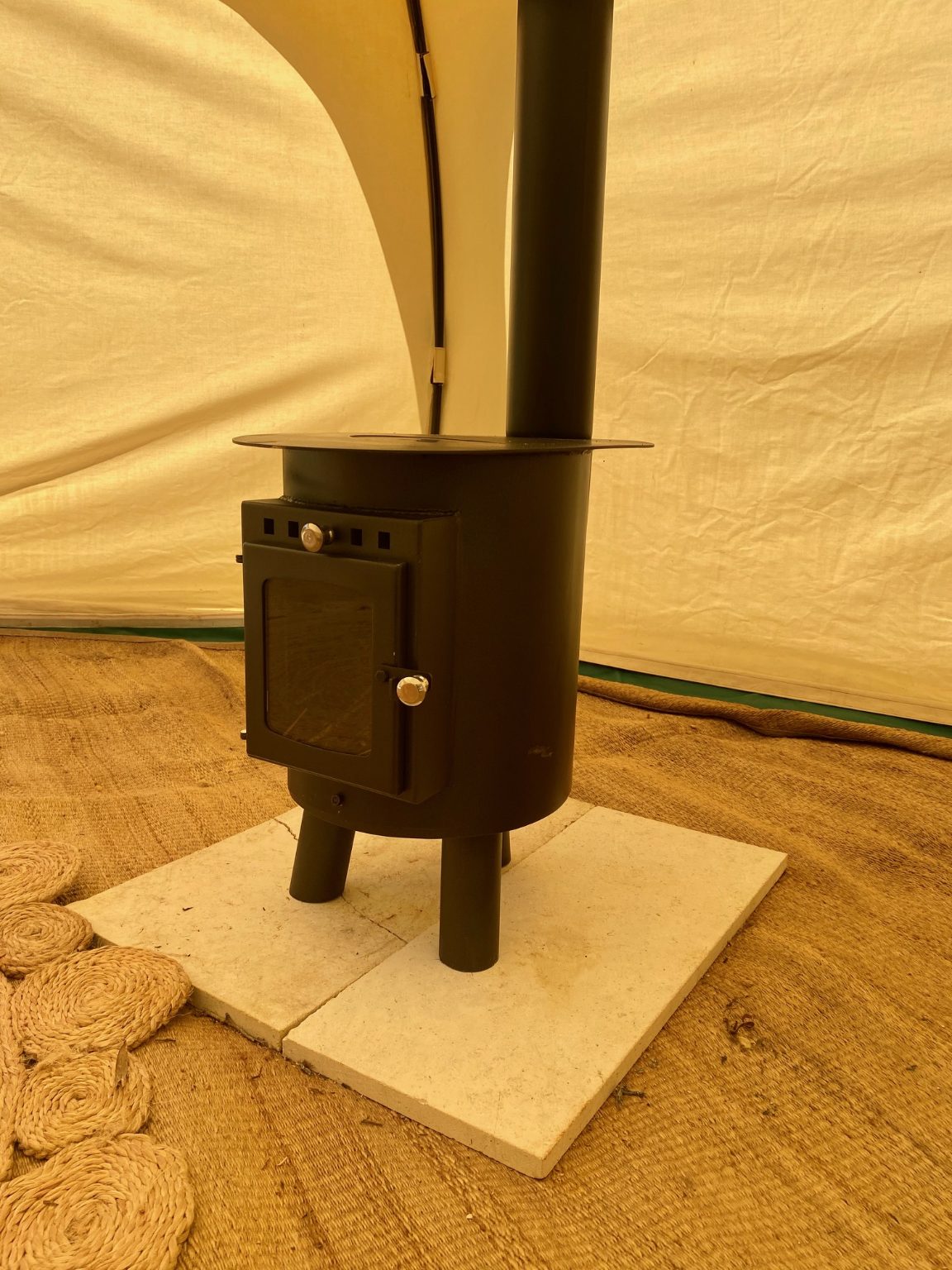 Bell Tent Wood Stove